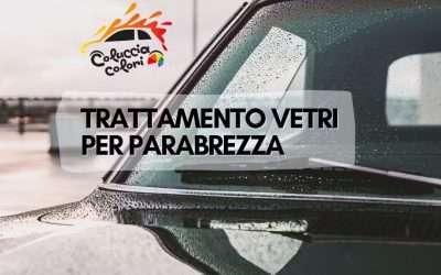 Come eliminare le righe dal parabrezza?