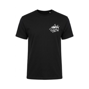 T-shirt nera Coluccia Colori
